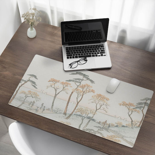 Durable Non-Slip Desk Mat Trees By The Water 100x50 Cm