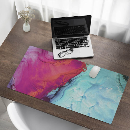 Protective Desk Surface Mat Abstract Wave 100x50 Cm
