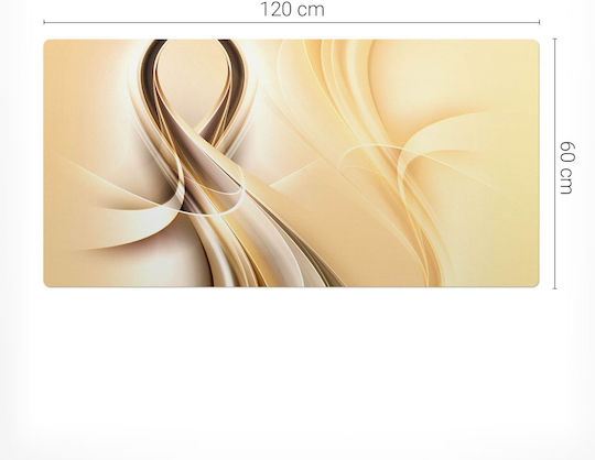 Schreibtischunterlagen Vinyl Schutzmatte Unternehmen Büro Abstrakte Wellen 120x60 cm