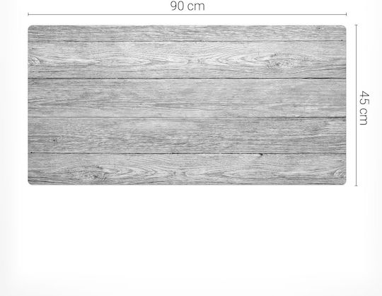 Robustes Antirutsch Schreibtischunterlagen Hintergrund Aus Hölzernen Planken 90x45 cm