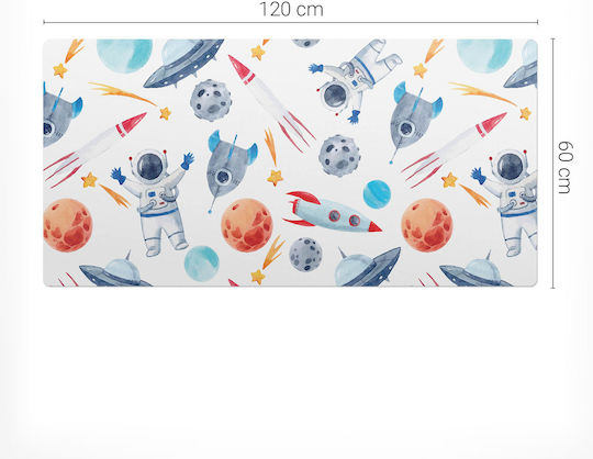 Tulup Σουμέν Γραφείου Πληκτρολόγιο Αξεσουάρ Space Pattern 120x60 Εκ
