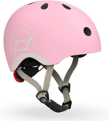 Scoot & Ride Kinderroller Highwaykick 1 & Kranos XXS Rosa 3-Rad mit LED-Beleuchtung für 5+ Jahre Rossa