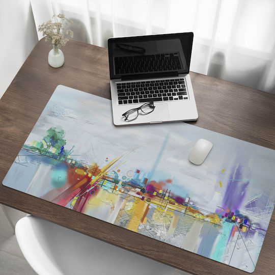 Covoraș Decorativ Antiderapant Din Vinil Peisaj Abstract 120x60 Cm