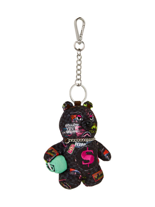 Sprayground Global Mogul Cyber Punk Bär Schlüsselanhänger
