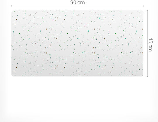 Schreibtischunterlagen Vinyl Schutzmatte Unternehmen Büros Minimalist Punkte 90x45 cm