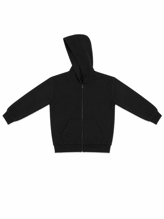 Trax Kids Sweatshirt Cardigan With Black Hood