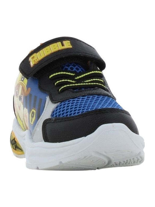Kinder Sneaker Anatomisch mit Bügel- und Schleifenverschluss & Lichtern Blau