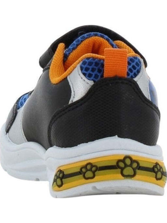 Kinder Sneaker Anatomisch mit Bügel- und Schleifenverschluss & Lichtern Blau