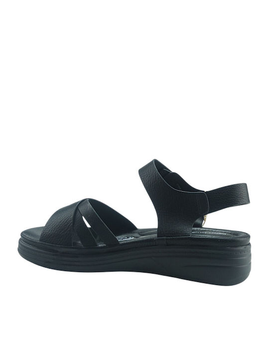Women's Flat Sandals Black
