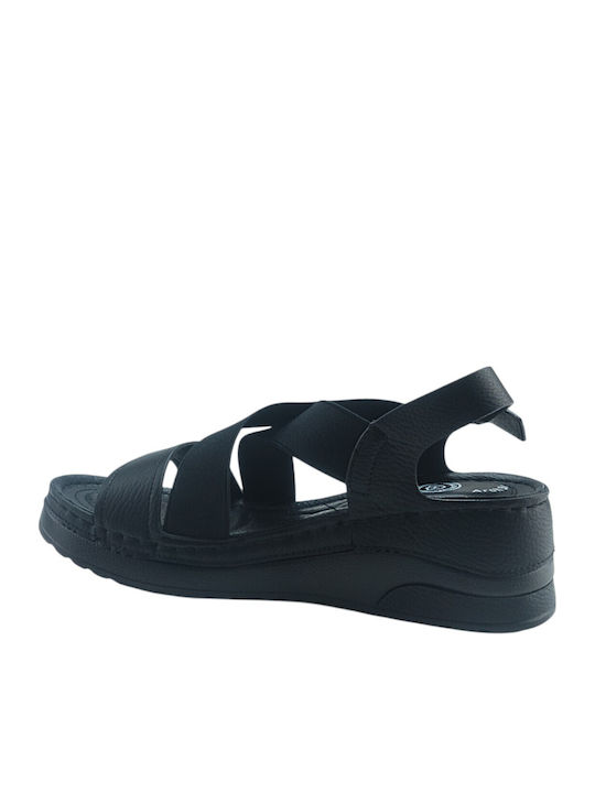 Women's Flat Sandals Black