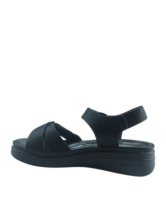 Women's Flat Sandals Black