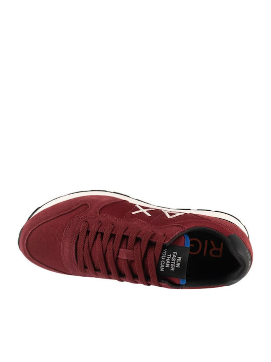 Men's Burgundy Sneakers