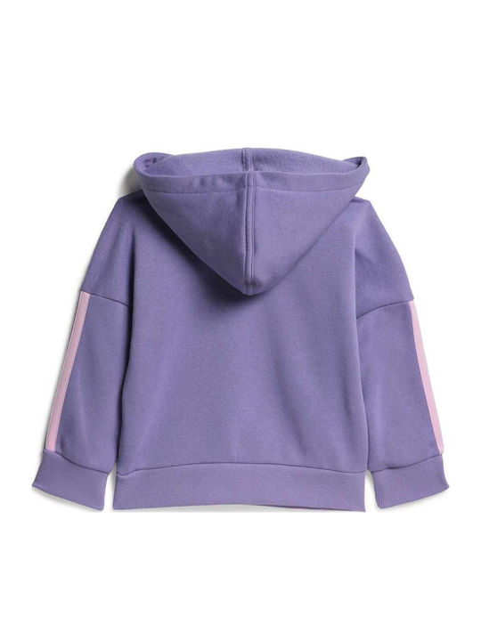 adidas I 3s Fl Hd Jog Set Trening Violet Pentru Copii