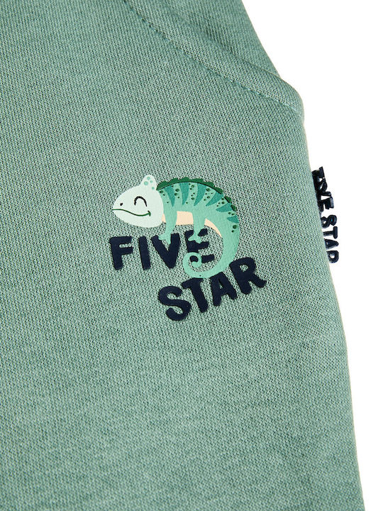 Kids Sweatpants Set With Jacket Blue