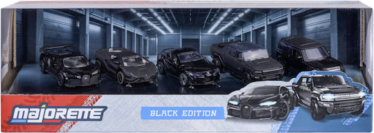 Majorette Αυτοκινητάκι BLACK EDITION 5-PACK 1:64 8502005000 1:64
