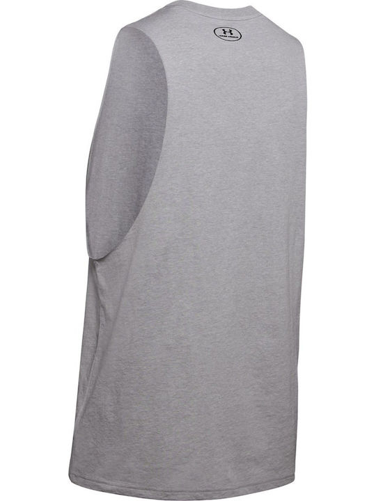 Ua Left Chest T-shirt Γκρι