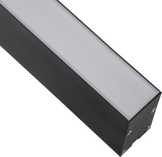 kelvo Orion White LED Ceiling Light With Warm To Cool White Light 120x5cm