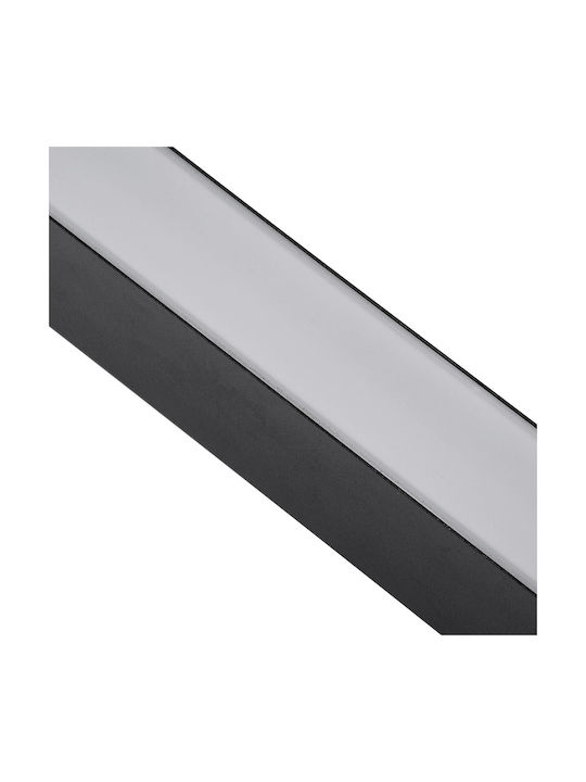 kelvo Orion White LED Ceiling Light With Warm To Cool White Light 120x5cm