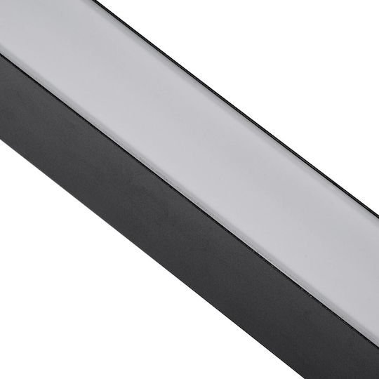kelvo Orion White LED Ceiling Light With Warm To Cool White Light 120x5cm