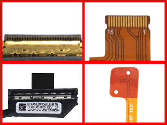 Кабел за Екран за Лаптоп Lenovo Thinkpad L14 Gen 2 20x1 20x2 20x5 20x6 Gen 1 20u5 20u6 20u1 20u2