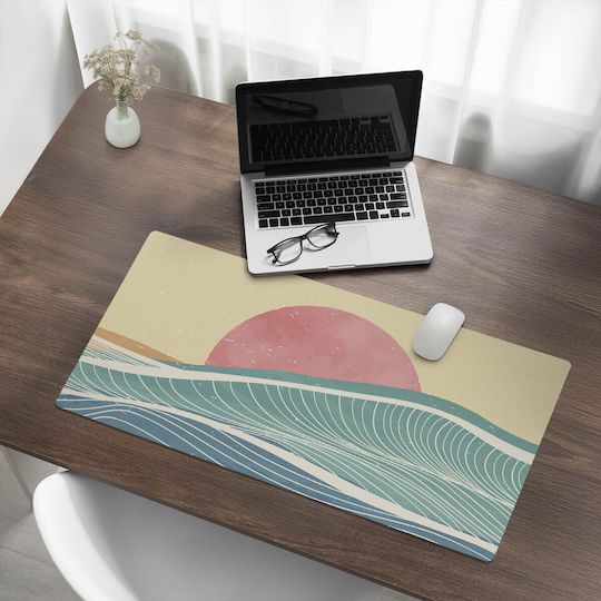 Schreibtischunterlagen Schutzmatte Tulup Unternehmen Arbeitsbereich Wellen Sonnenuntergang 90x45 cm