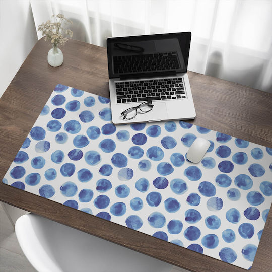 Covoraș Decorativ Pentru Birou Muncă Studiu Buline Acuarelă 120x60 Cm