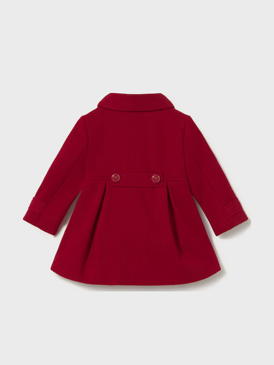 Kids Short Red Coat