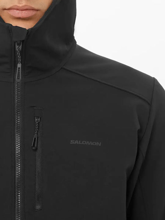 Waterproof and Windproof Black Jacket