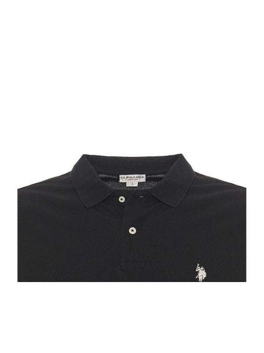 Must Polo Long Sleeve Black Blouse