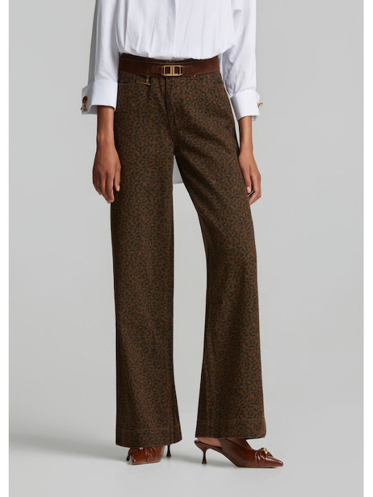 Women's Jean Pants Brown