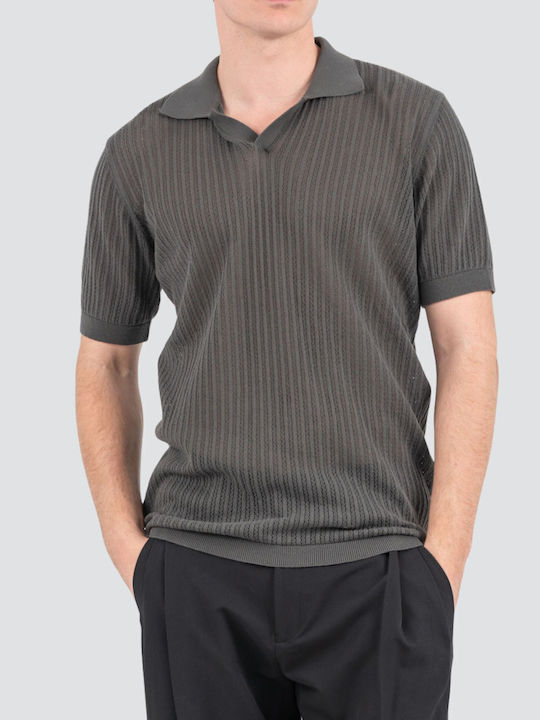 Polo Short Sleeve Blouse Khaki