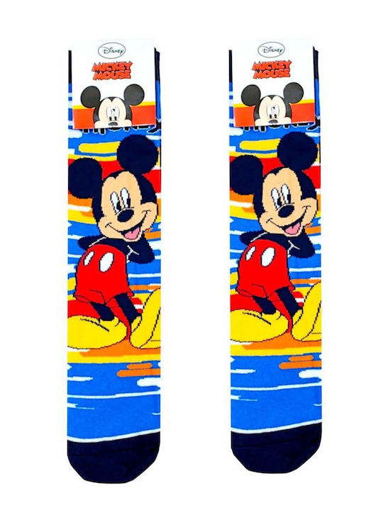 Disney Παιδικές Κάλτσες Mickey Πολυχρωμες 3 Ζευγάρια