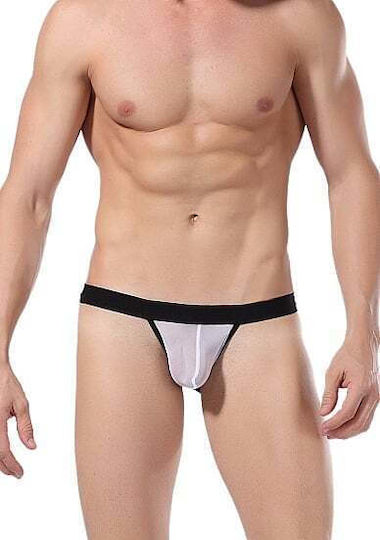 Kink Ανδρικό Εσώρουχο Jockstrap Λευκό
