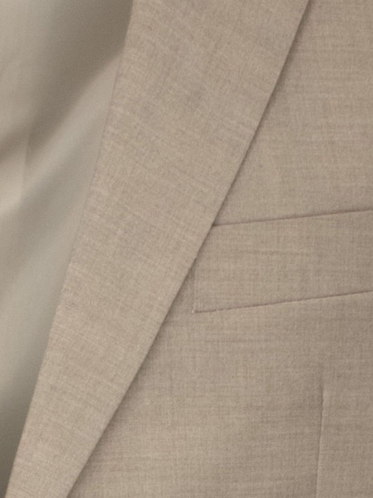 Costum bărbătesc cu croială Regular Bej York Tailors