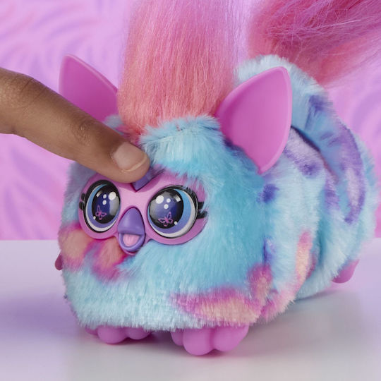 Hasbro Jucărie de Plus Furby Dj Furblets de Ziua Îndrăgostiților cu Mișcare și Sunet pentru 6+ Ani 45 cm