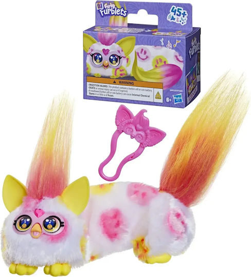 Jucărie de Plus Furby de Ziua Îndrăgostiților cu Mișcare și Sunet pentru 6+ Ani 45 cm