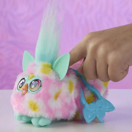 Jucărie de Plus Furby de Ziua Îndrăgostiților cu Mișcare și Sunet pentru 6+ Ani 45 cm