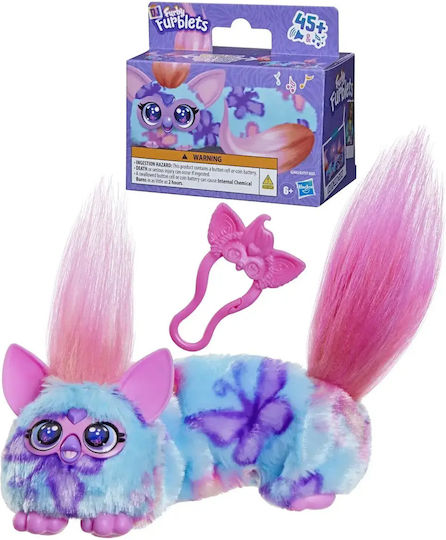 Jucărie de Plus Furby de Ziua Îndrăgostiților cu Mișcare și Sunet pentru 6+ Ani 45 cm