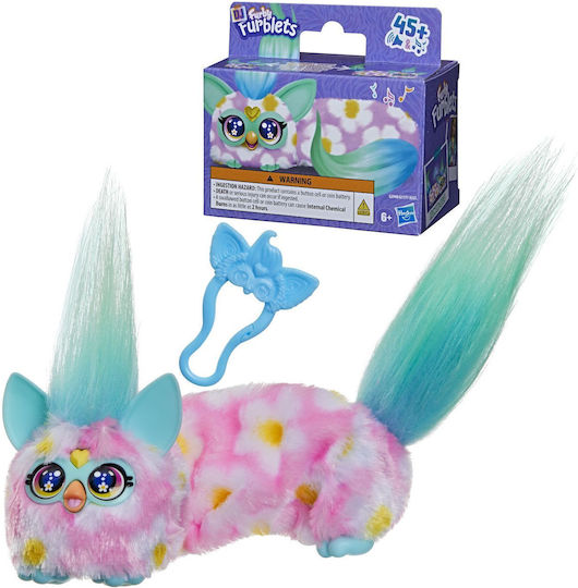 Hasbro Jucărie de Plus Furby Dj Furblets de Ziua Îndrăgostiților cu Mișcare și Sunet pentru 6+ Ani 45 cm