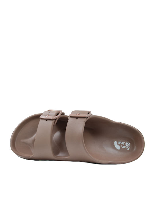 Flip-Flops In Beige Colour