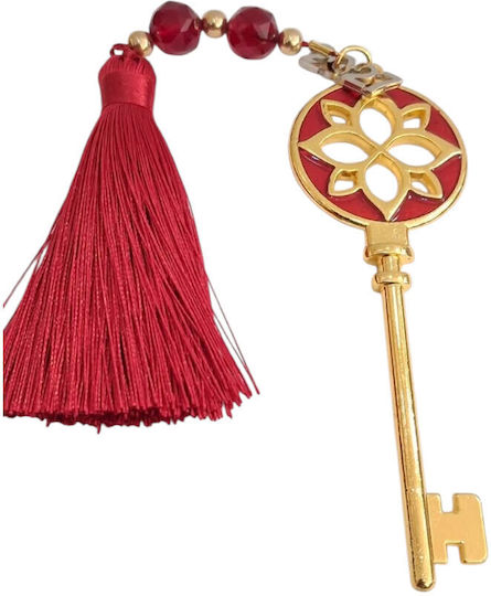Kalliopi Silver Tabletop New Year's Lucky Charm Key Gold 2027