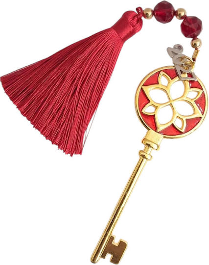Kalliopi Silver Tabletop New Year's Lucky Charm Key Gold 2027