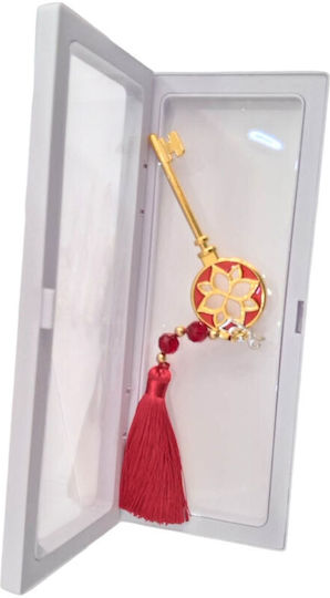 Kalliopi Silver Tabletop New Year's Lucky Charm Key Gold 2027