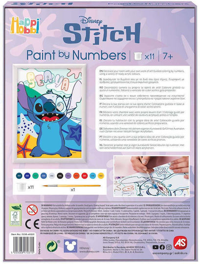 HappiHobbi Рисуване Paint By Numbers Stitch