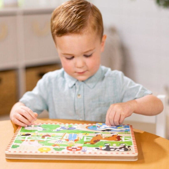 Holz Kinderpuzzles Abgesteckt Für 2+ Jahre 8 Stück Spin Master