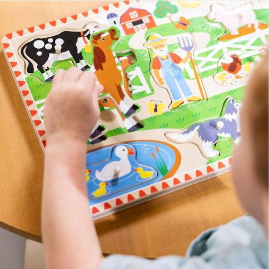 Holz Kinderpuzzles Abgesteckt Für 2+ Jahre 8 Stück Spin Master