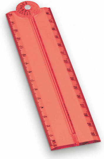 Lebez Riglă Pliabilă Și Extensibilă Din Plastic Transparent – 15–30 Cm Pixuri Ballpoint 24 Buc (Diverse Culori)