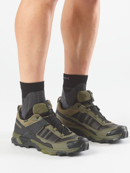 Salomon X Ultra Мъжки Планински Обувки Водоустойчиви с Мембрана Gore-Tex Зелени