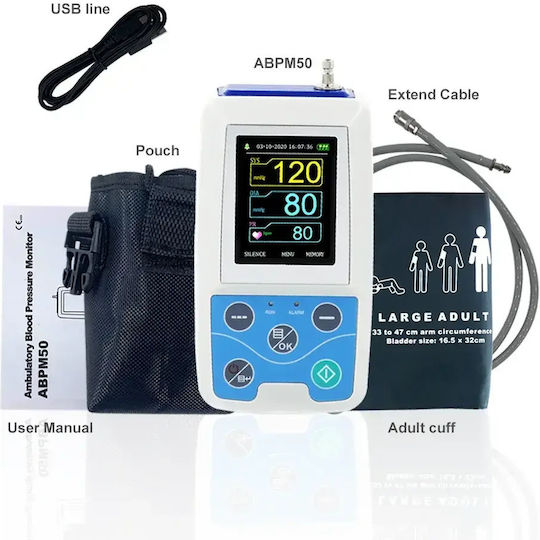 Contec ABPM50 Holter Blood Pressure Cuff Adults 25-35 Cm