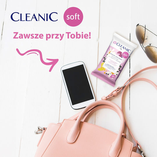 Cleanic Μαντηλάκια για την Ευαίσθητη Περιοχή με Χαμομήλι